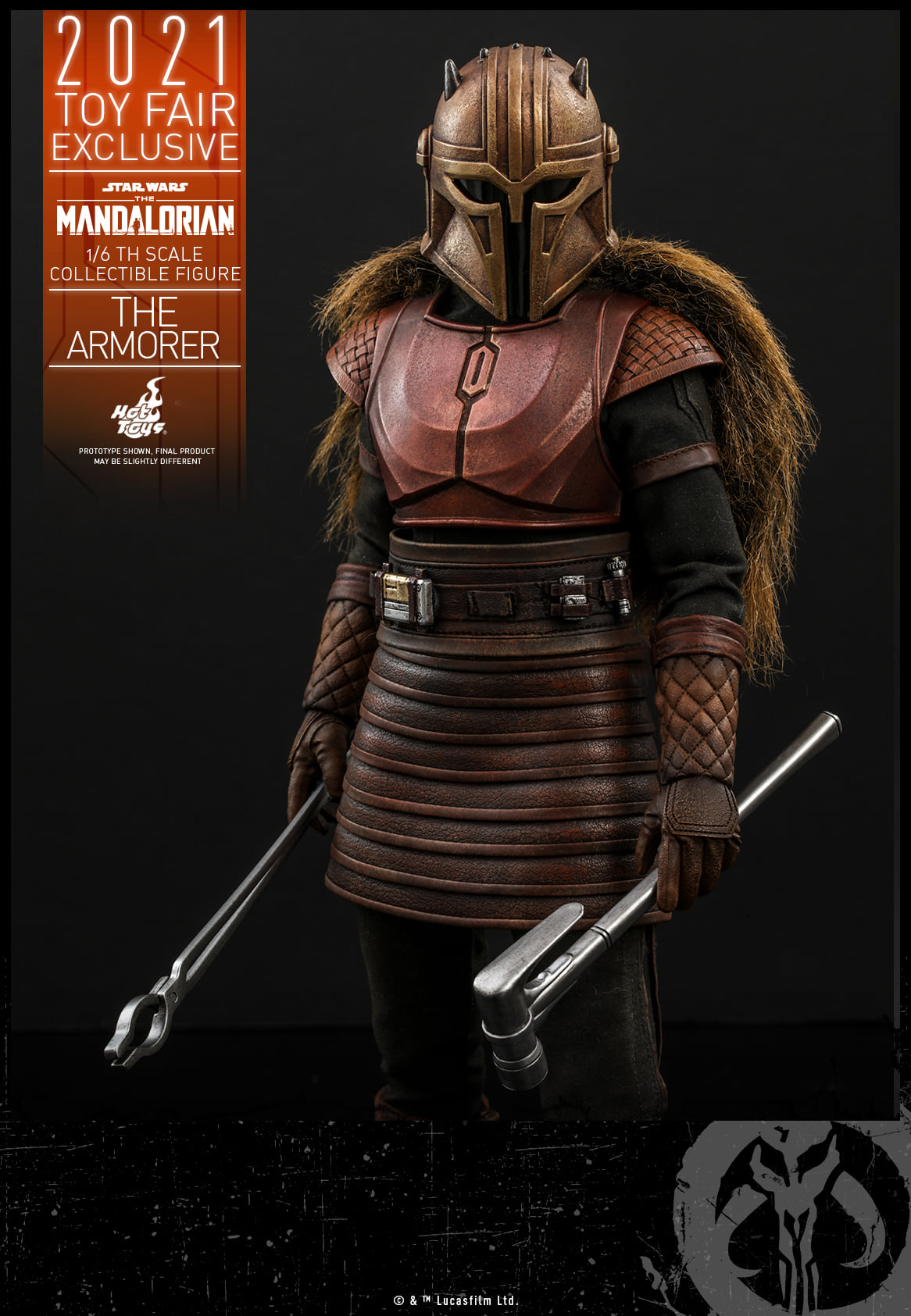 Hot Toys TMS044 1/6 Star Wars: The Mandalorian™ - The Armorer™ [Toy Fair Exclusive 2021]