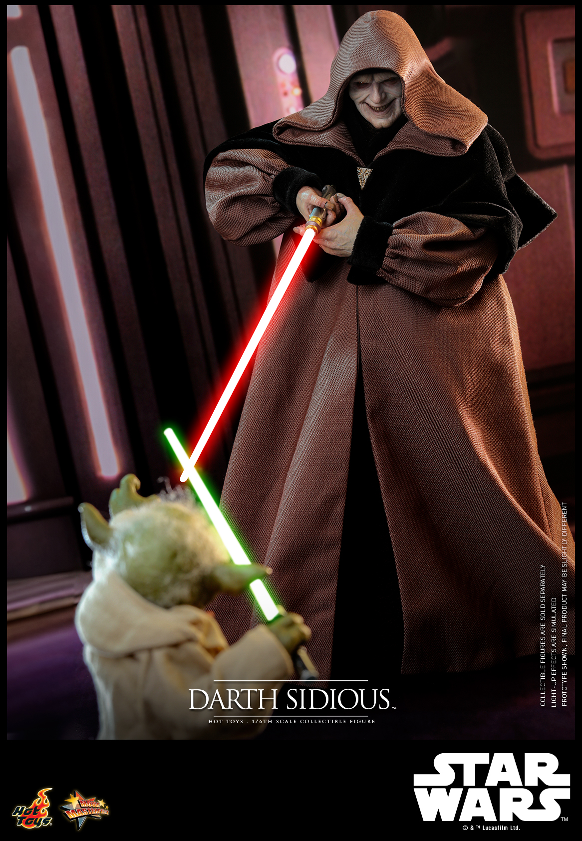 Hot Toys MMS745 Star Wars: Revenge of the Sith - Darth Sidious