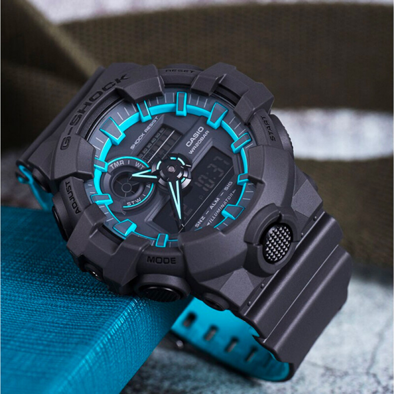 Casio นาฬิกาข้อมือG-Shock Standard ANA-DIGI GA-700 Series GA-700SE GA-700SE-1A4 GA-700SE-1A2 GA-700SE-1A4