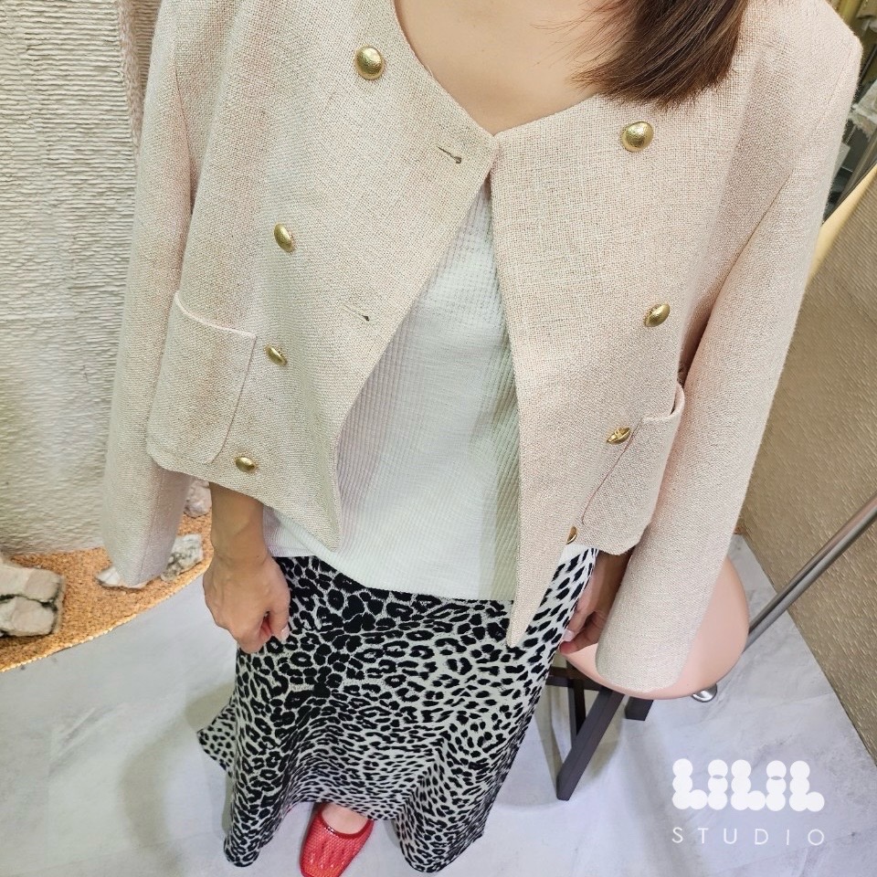 Blazer เบลเซอร์ผ้าลินินสีสวย