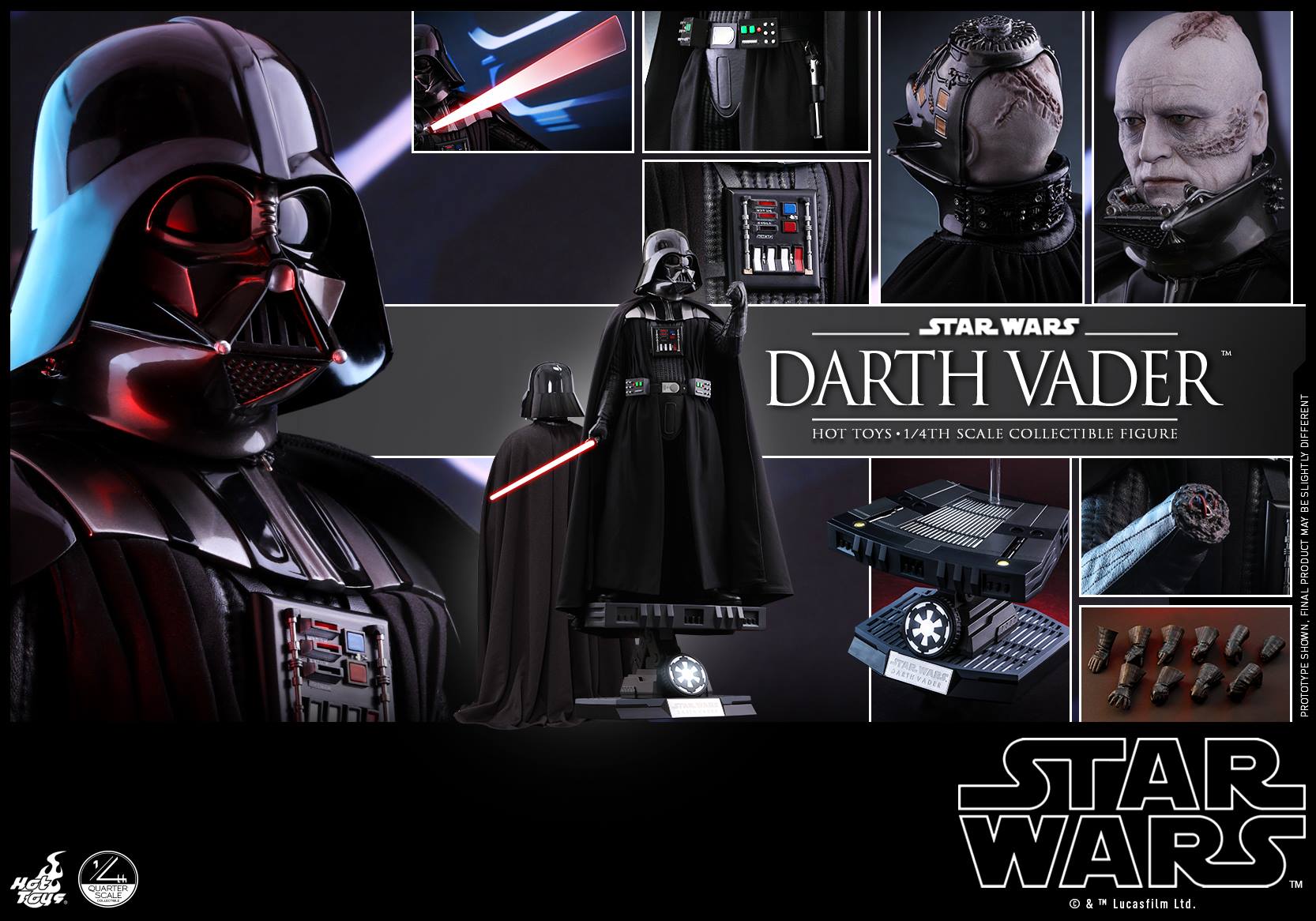 Hot Toys QS013 1/4 STAR WARS EPISODE VI: RETURN OF THE JEDI - DARTH VADER