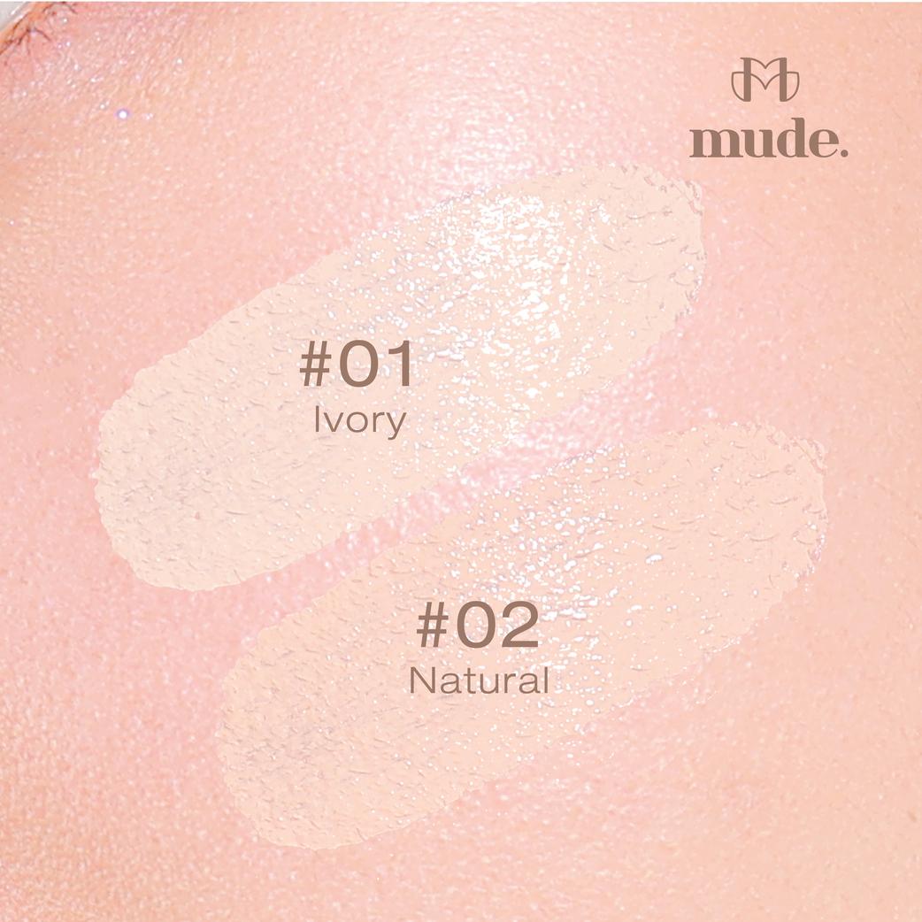 MUDE SOFT SILKY FIT CUSHION SPF 50 PA+++ (+REFILL) 30G. (คุชชั่น รองพื้น)