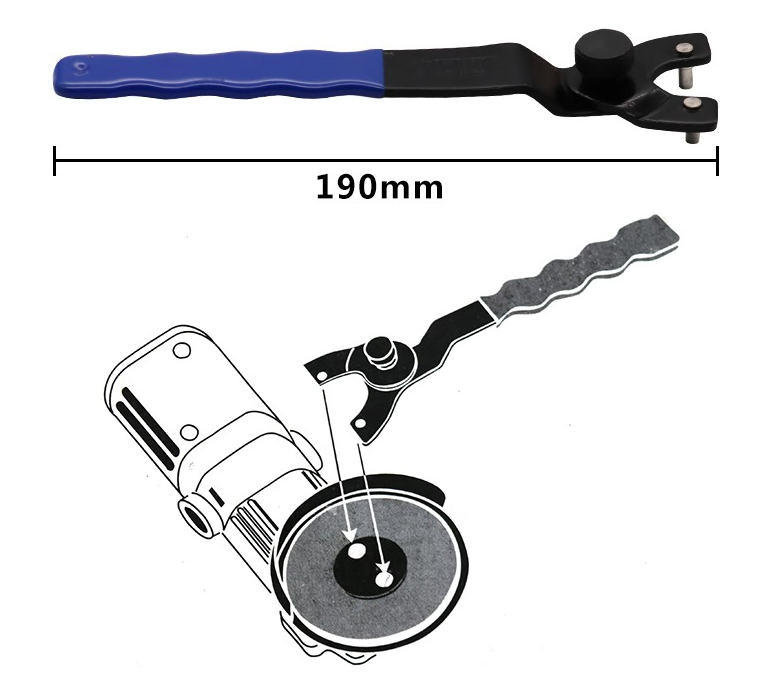 AS01 ประขันเปลี่ยนใบหินเจียร รุ่น ปรับขนาดได้ คุณภาพสูง