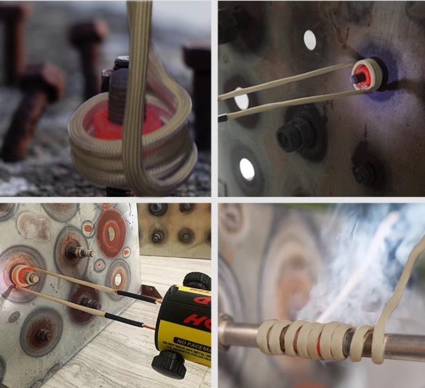 ES31 เครื่องฮีทเตอเหนีย่วนำไฟฟ้า สำหรับ ถอดน็อตท่อไอเสีย น็อตที่ขึ้นสนิม ชุบแข็งมีด เหล้กเพลา ลอกสีโลหะ