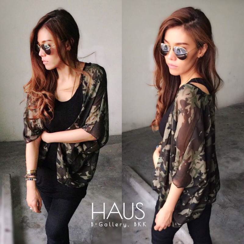 เสื้อคลุมผ้าชีฟอง ใส่เที่ยวทะเล ใส่คลุมสวยๆชิลๆ