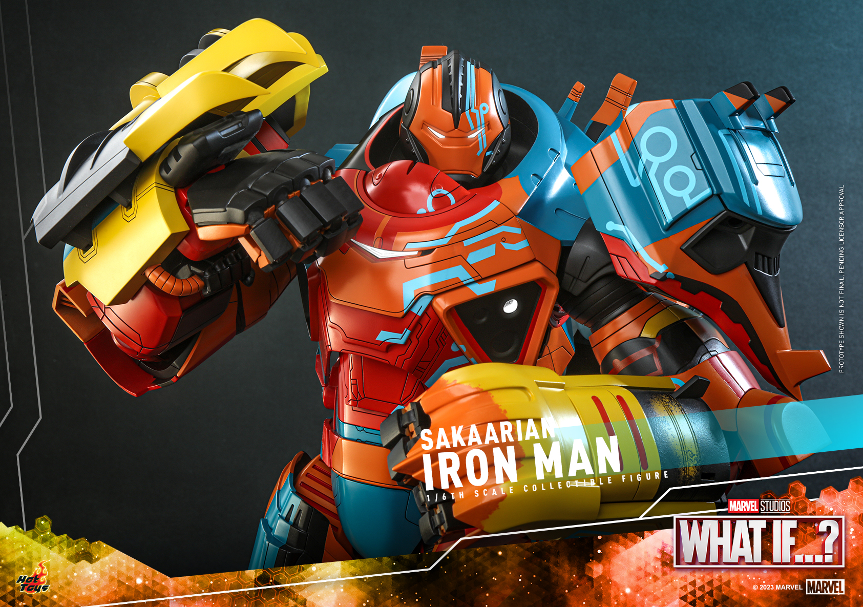 Hot Toys TMS122 1/6 What If...? - Sakaarian Iron Man