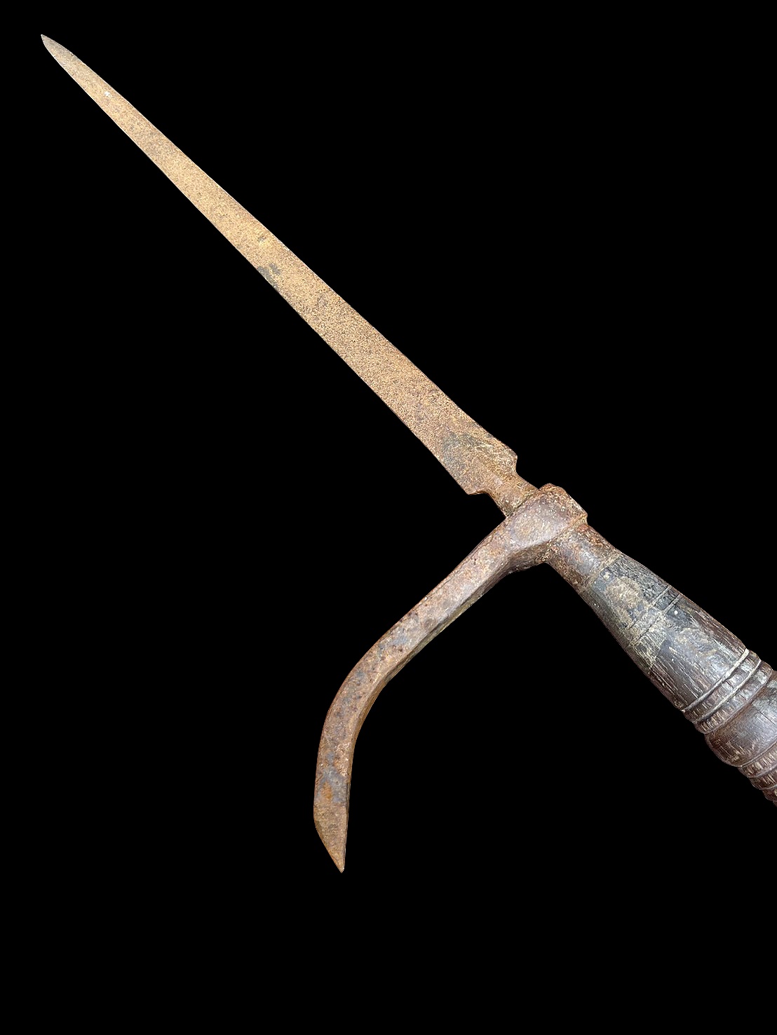 คชกุศ ขอสับช้างโบราณ อายุราว80ปี ตะขอสับช้าง