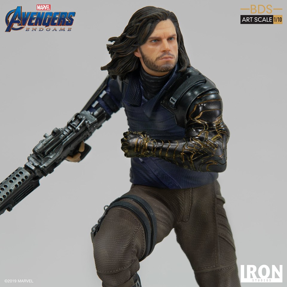 Iron Studios BDS Art Scale 1/10 Avengers: Endgame - Winter Soldier