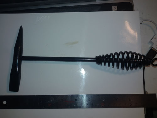 HM01 ฆ้อนเคาะขี้เชื่อม ขี้แสล็ก ช่วยให้งานเชื่อมแข็งแกร่งกว่าเดิม พร้อมสปริง ด้ามลดแรงสะท้อน