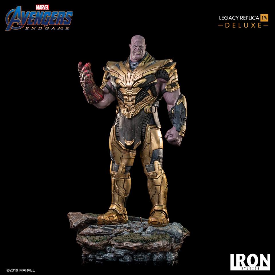 Iron Studios Deluxe Legacy Replica 1/4 Avengers Endgame - Thanos