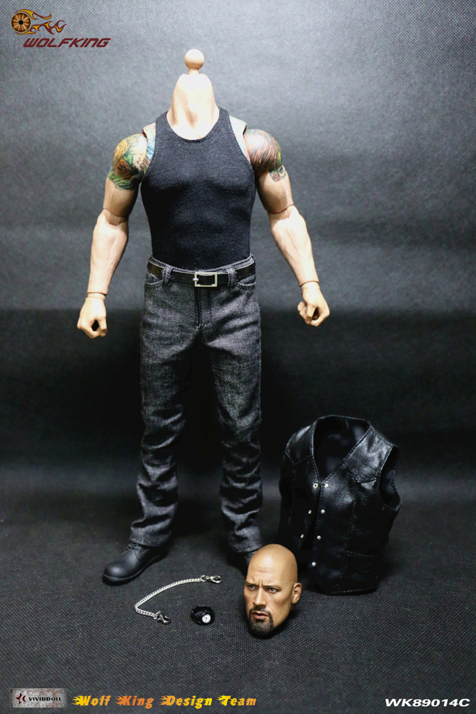 WOLFKING WK89014B Headsculpt clothing set (Green jacket)