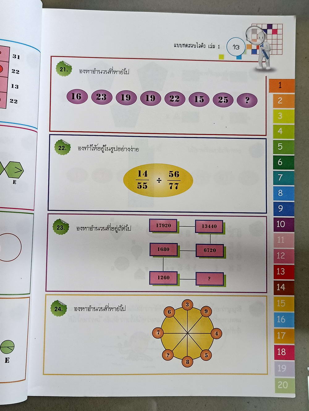 หนังสือมือสอง 079 แบบทดสอบ IQ EQ test เล่ม 1 ความหนา 235 หน้า หนังสือเล่มนี้ขายแล้ว