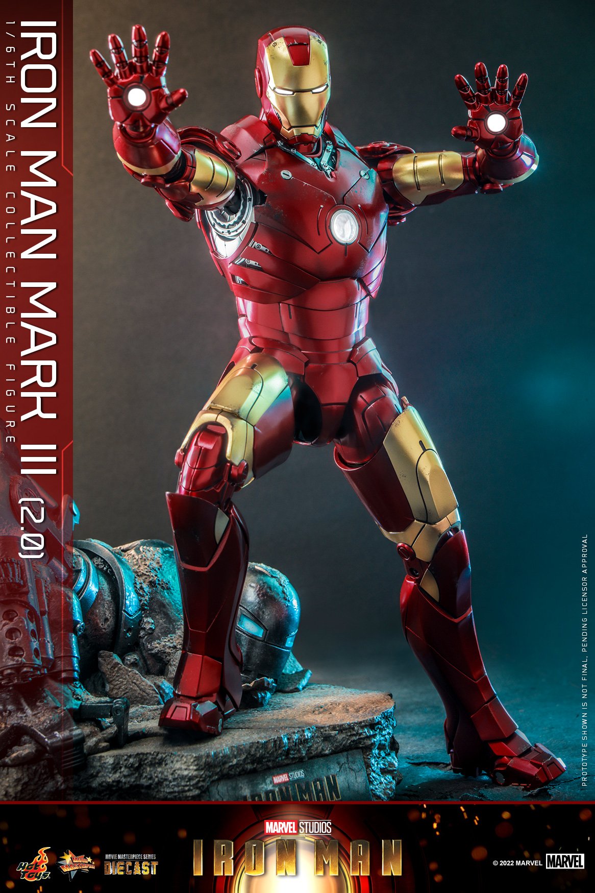 Hot Toys MMS664D48 1/6 Iron Man - Iron Man Mark III (2.0)