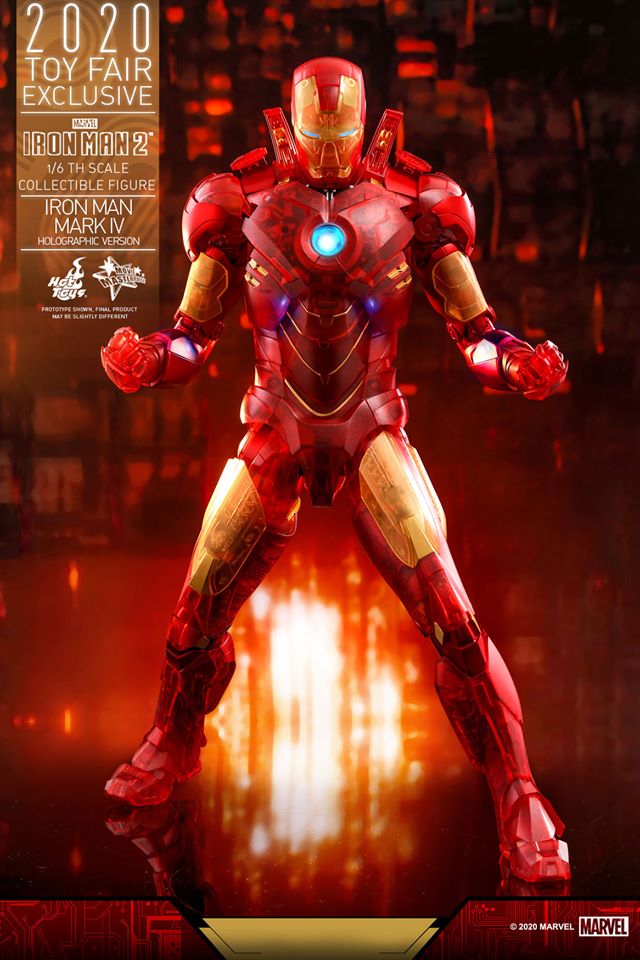 Hot Toys MMS568 IRON MAN 2 - IRON MAN MARK IV (HOLOGRAPHIC VERSION)