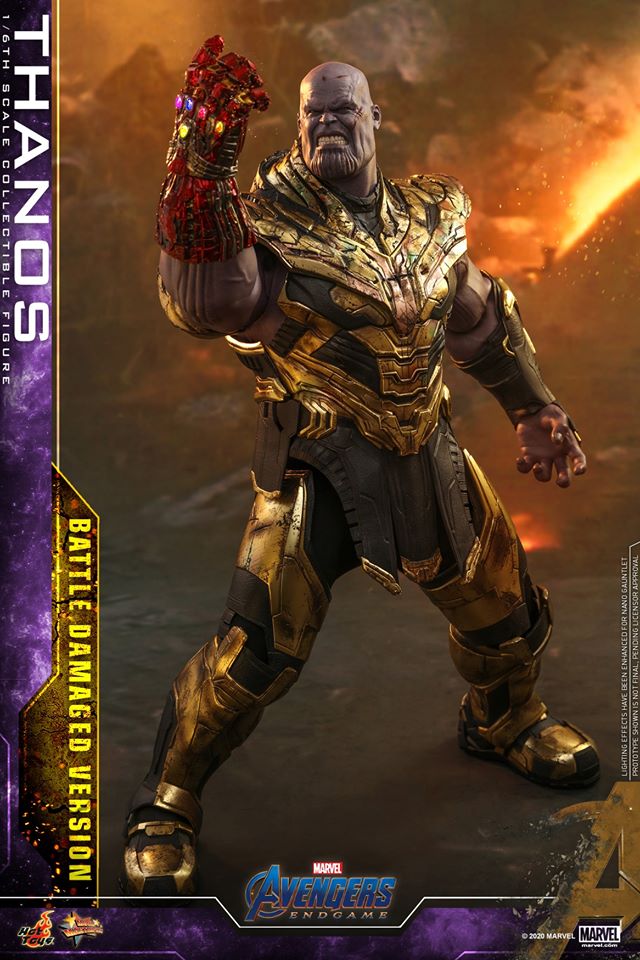 Hot Toys MMS564 Avengers: Endgame 1/6 Thanos (Battle Damaged Version) (16)