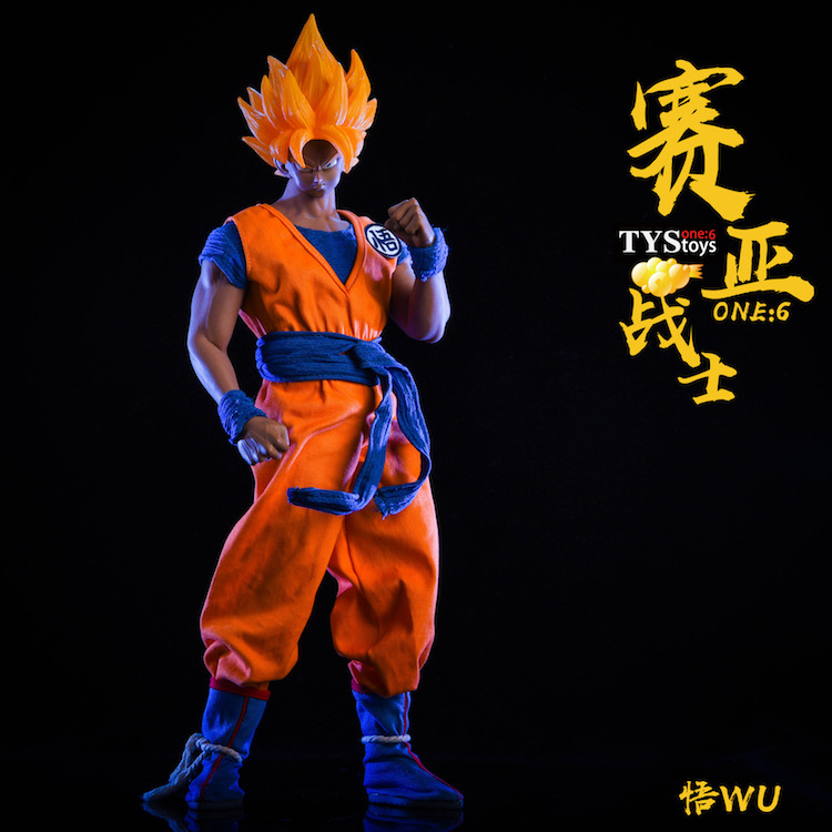TYS Cosplay WU series 1/6 Saiyan Warrior Wu