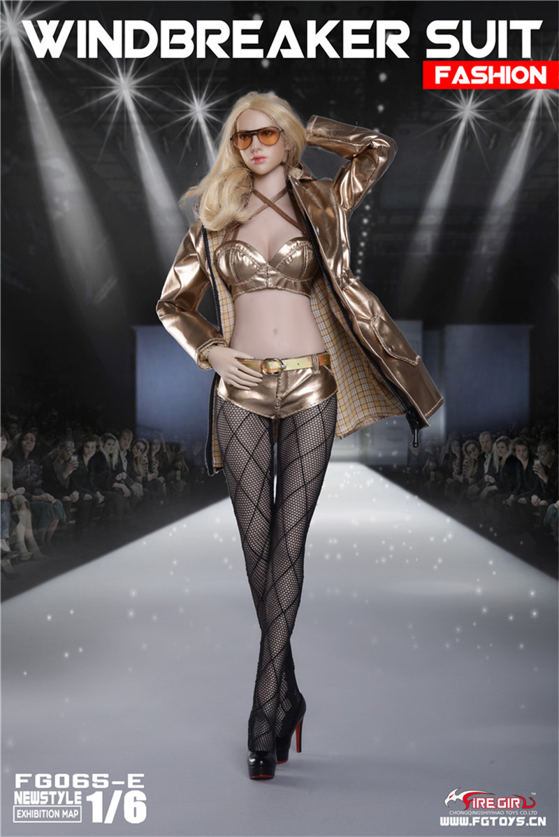 Fire Girl Toys FG065 1/6 Fashion Windbreaker Suit