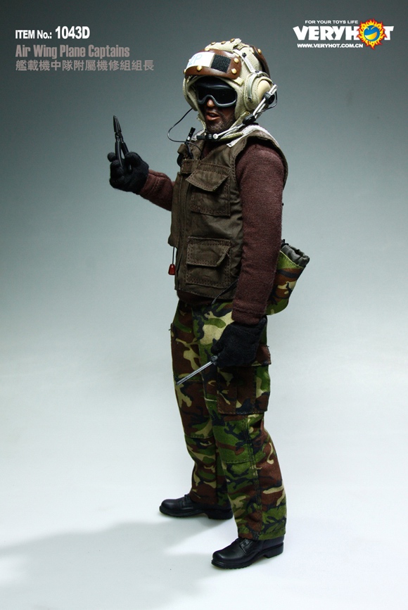 VERYHOT NO:1043D US Navy Flight Deck Crew (Air Wing Plane Captains)