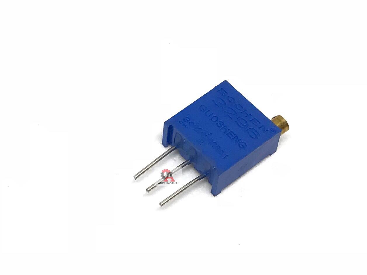 ตัวต้านทานปรับค่าได้ (500 ohm หมุน 25 รอบ)