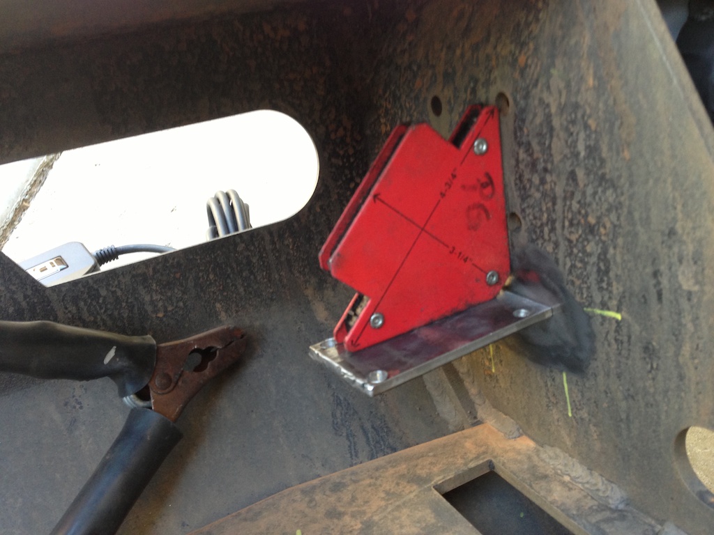 MD02 แม่เหล็กจับงานเชื่อม ขนาด 120*83*15 mm