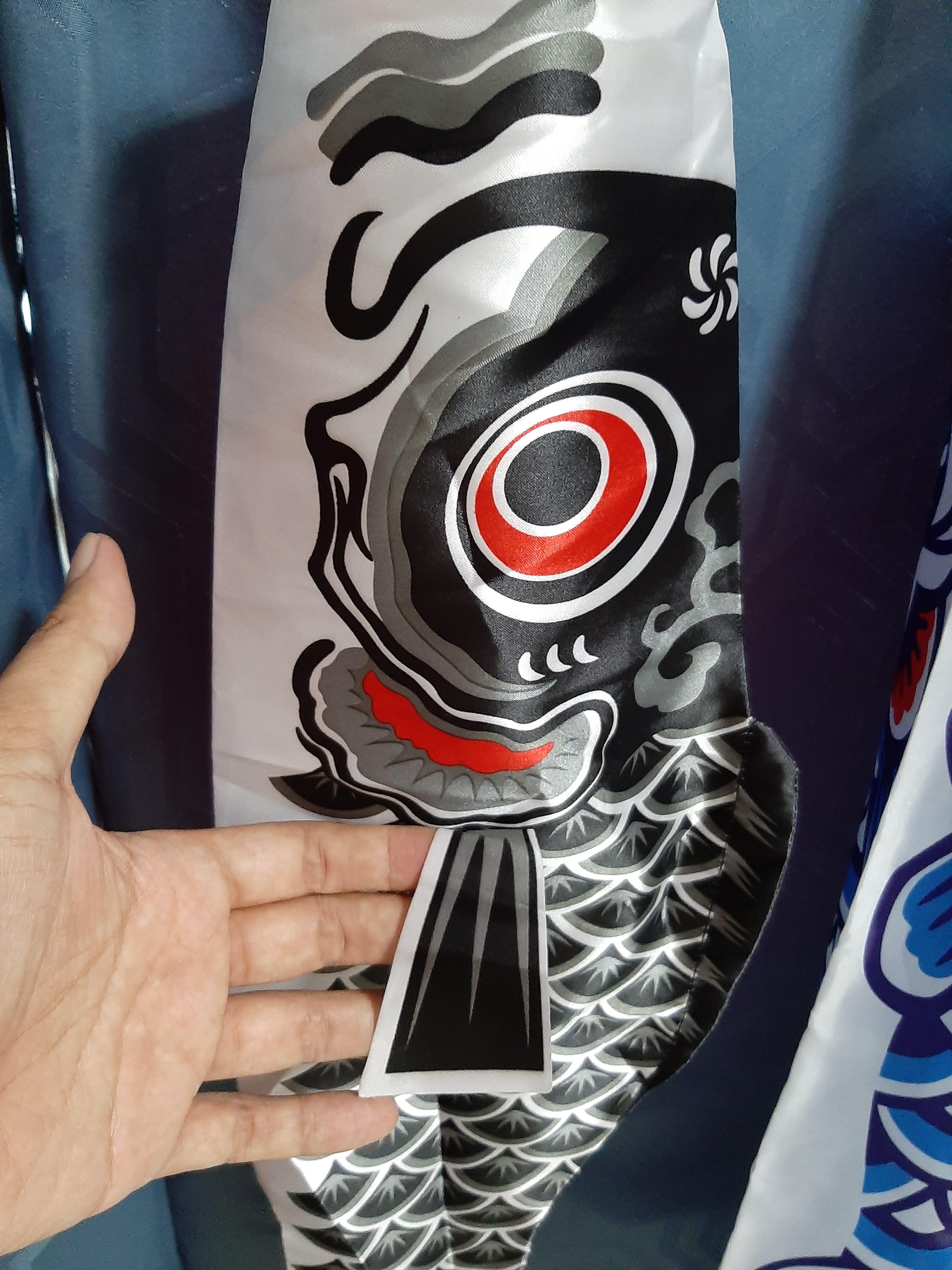 ธงปลาคราฟ Koinobori (鯉のぼり) 70 cm
