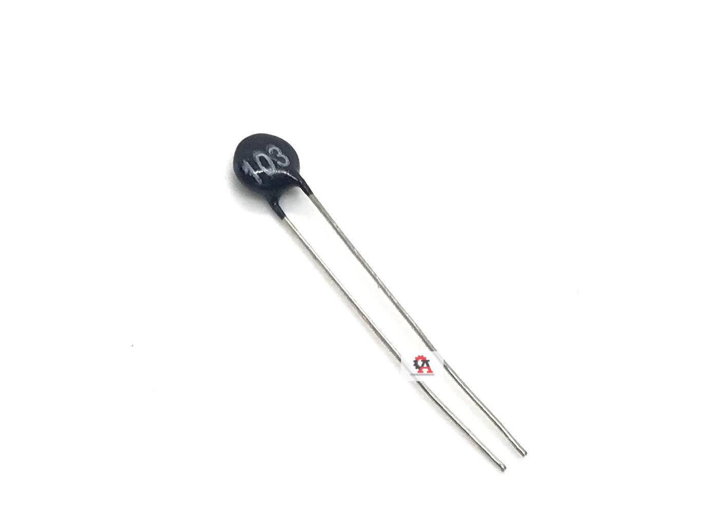 5mm Thermistor เซนเซอร์วัดอุณหภูมิแบบตัวต้านทานปรับค่าได้ (10K)