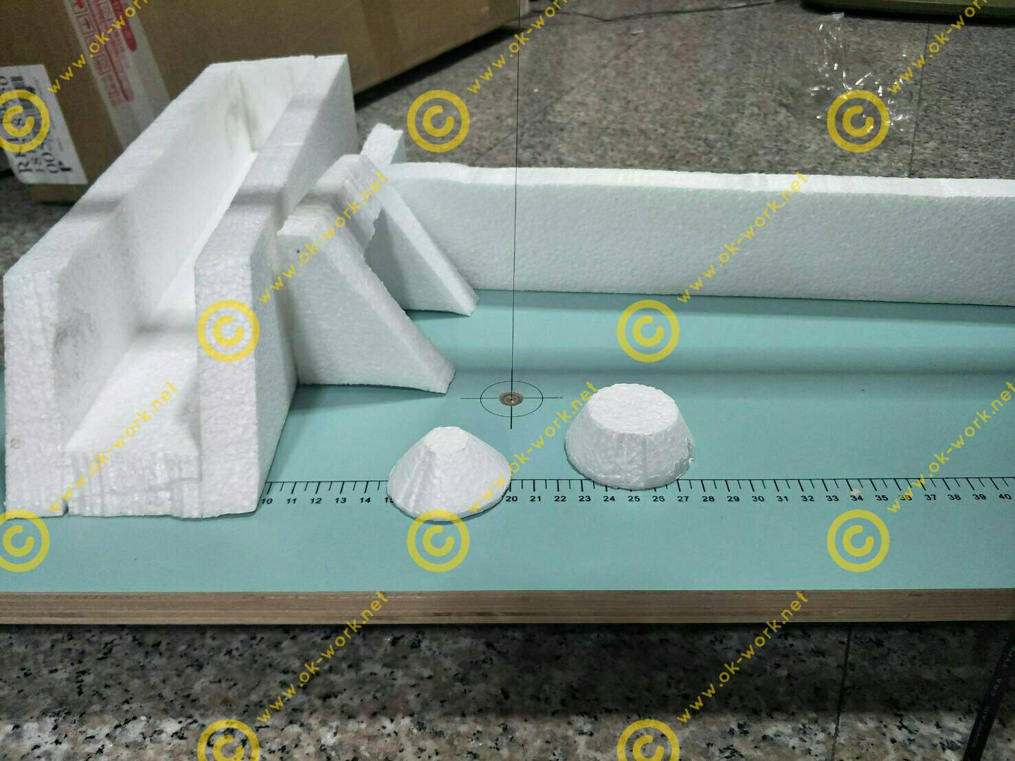 EC06 เครื่องตัดโฟมไฟฟ้า 24x66 CM ขนาดใหญ่ สำหรับงานหนัก