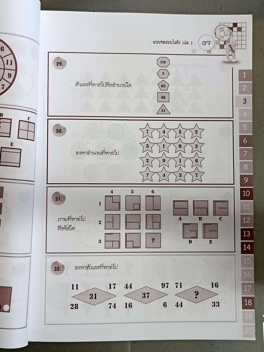 หนังสือมือสอง 079 แบบทดสอบ IQ EQ test เล่ม 1 ความหนา 235 หน้า หนังสือเล่มนี้ขายแล้ว