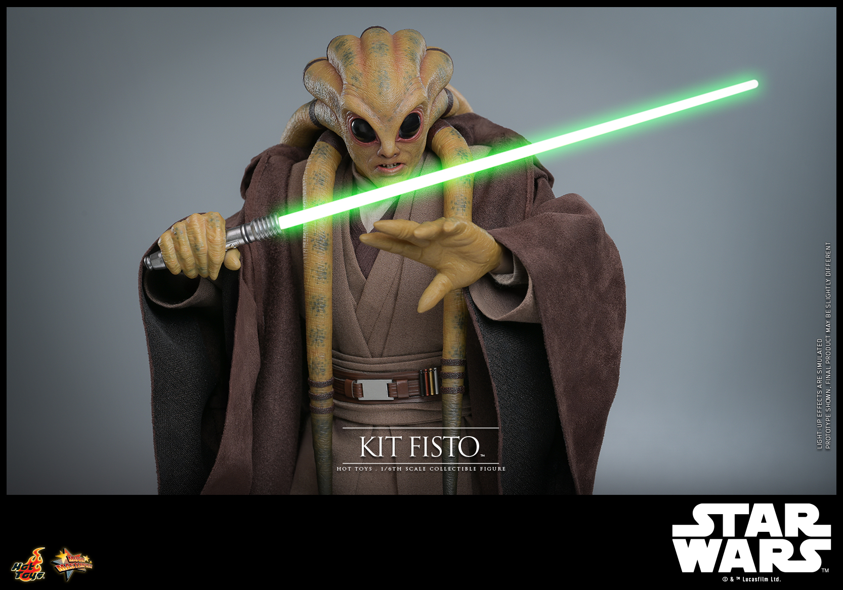 Hot Toys MMS751 Star War Episode III: Revenge of the Sith - Kit Fisto