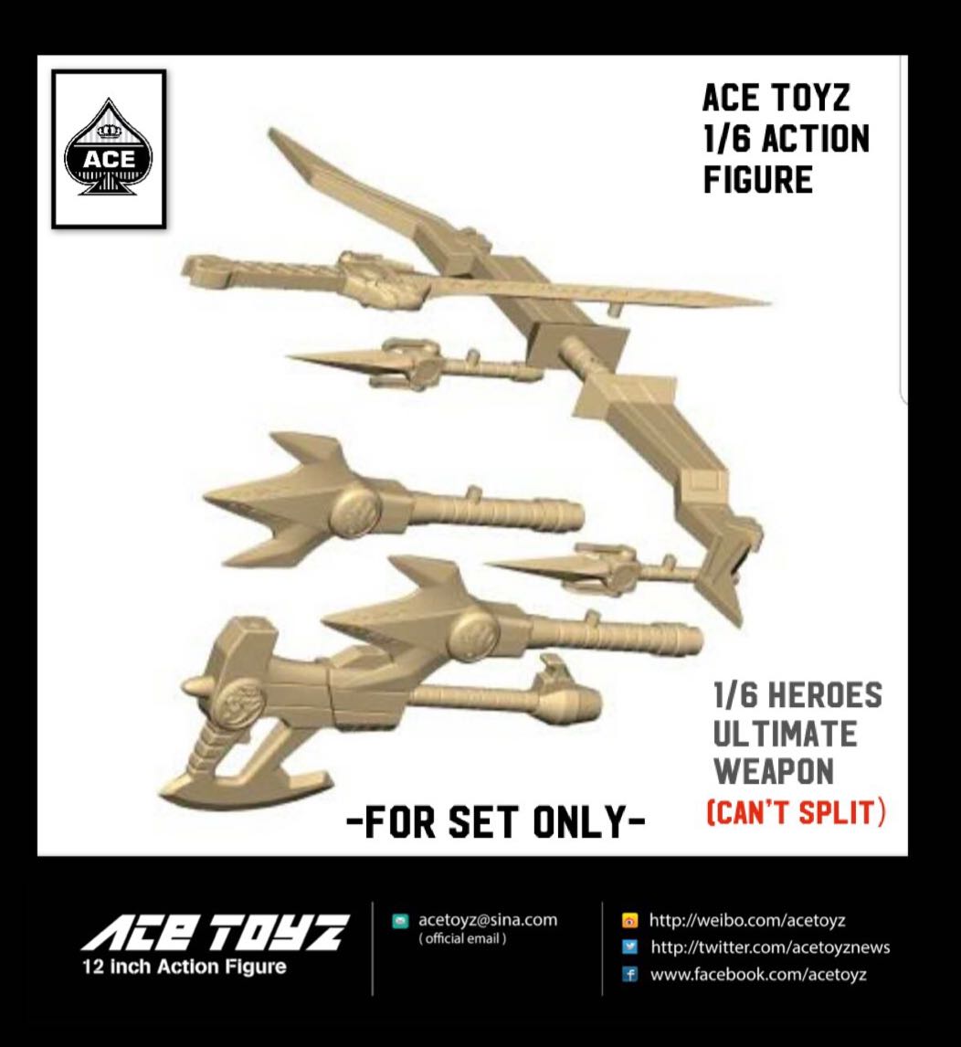 ACE Toyz CMSH-00 The Classic Mighty Super Hero (Box Set)