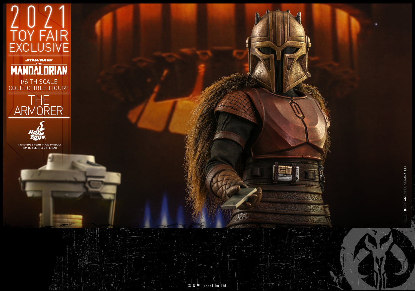 Hot Toys TMS044 1/6 Star Wars: The Mandalorian™ - The Armorer™ [Toy Fair Exclusive 2021]
