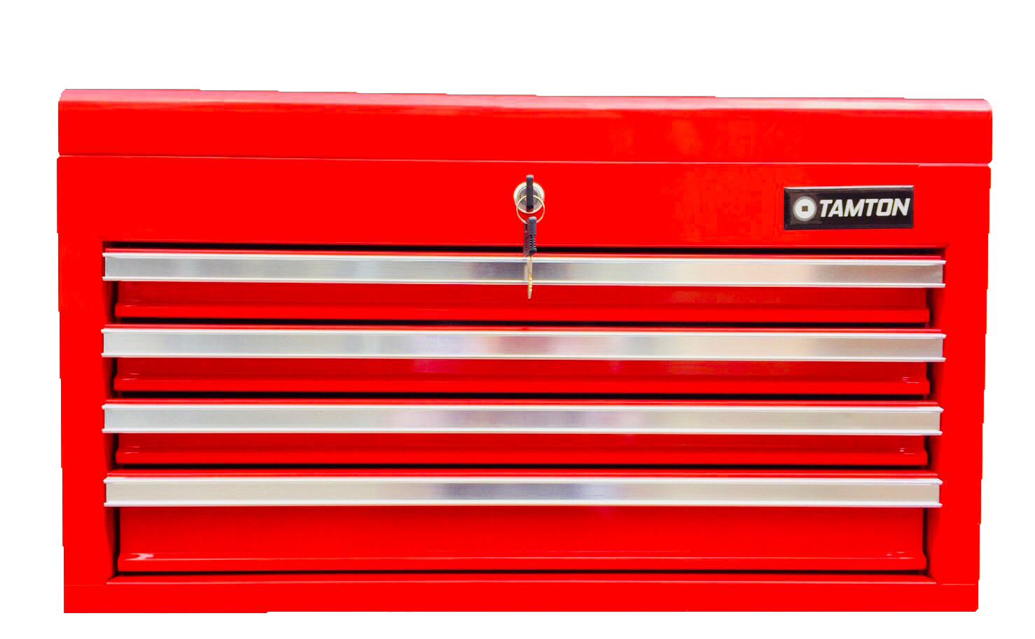 จำหน่าย - TAMTON รุ่น CH-04 กล่องเครื่องมือ 4 ชั้น กล่องเครื่องมือช่าง ตู้เก็บเครื่องมือ แบบลิ้นชัก สีแดง