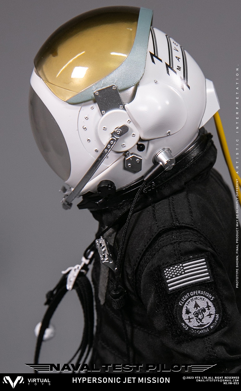 VTSTOYS VM-053 1/6 Hypersonic Jet Mission Naval Test Pilot