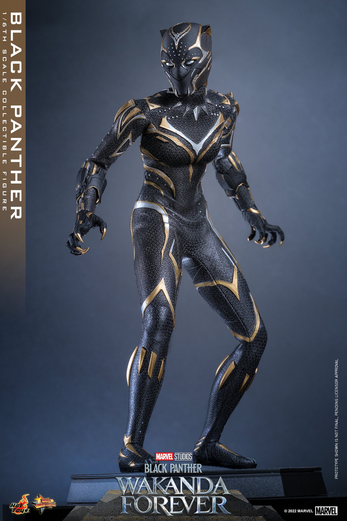 Hot Toys MMS675 1/6 Black Panther: Wakanda Forever - Black Panther