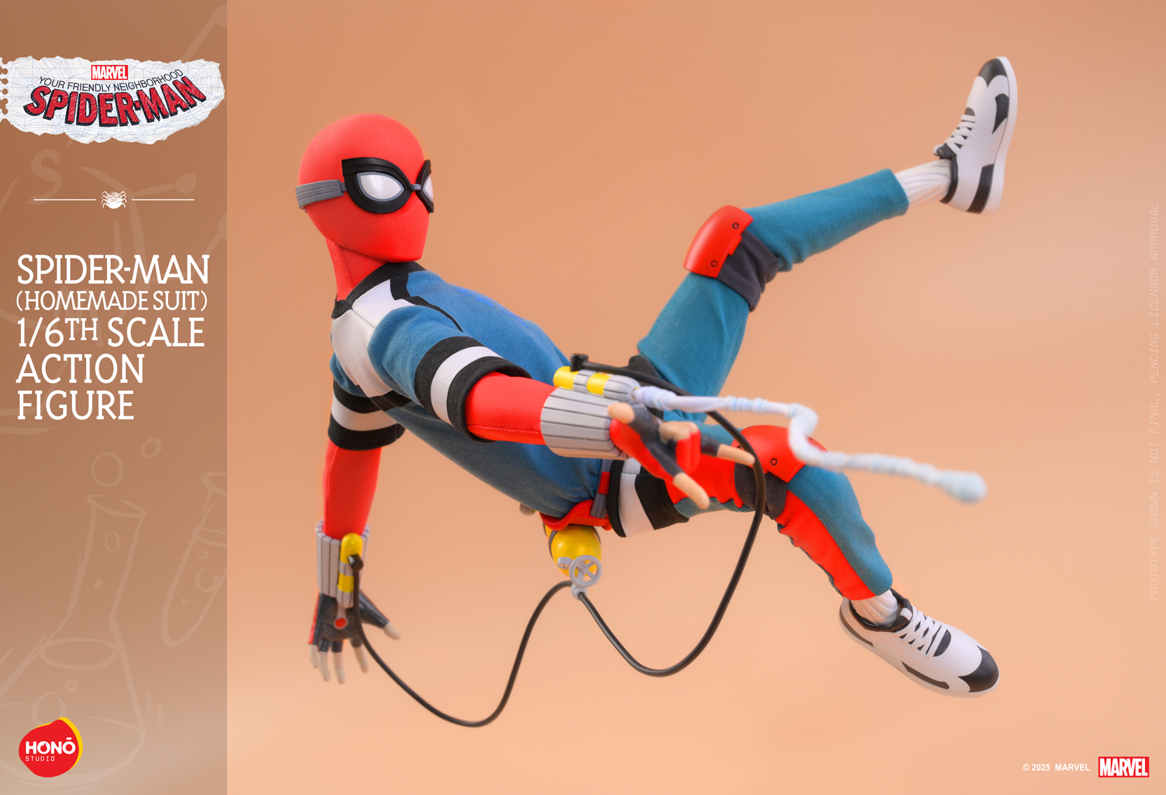 HONO STUDIO HS07 Your Friendly Neighborhood Spider-Man - Spider-Man (Homemade Suit)