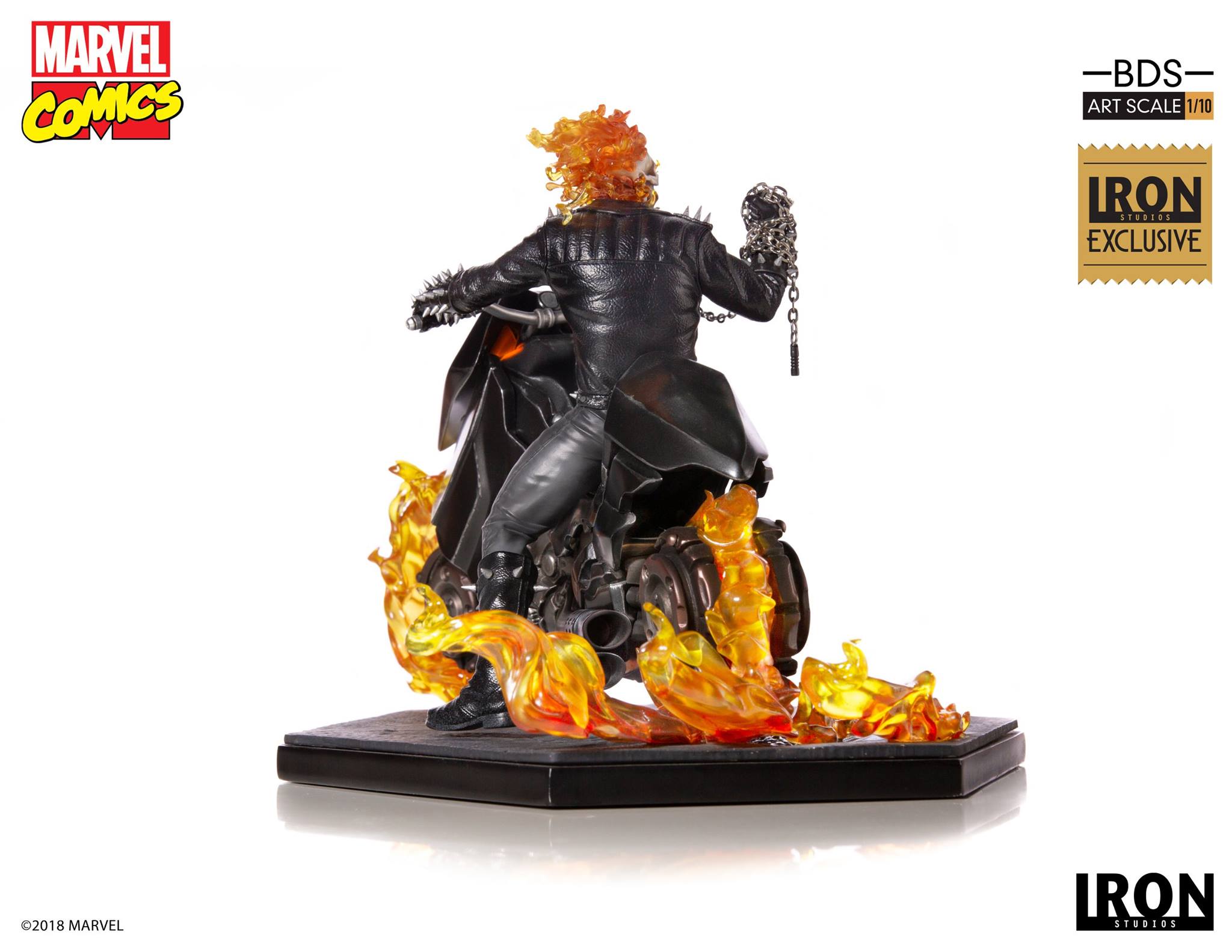 Iron Studios BDS Art Scale 1/10 Marvel Comics Series 5 - Ghost Rider (EX)