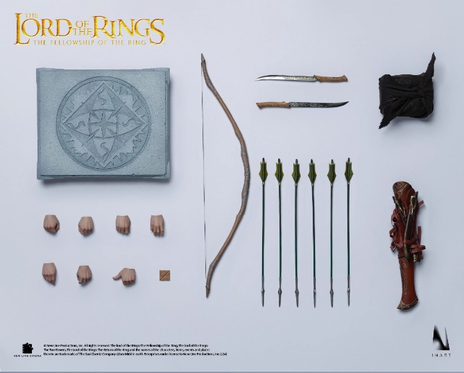 INART x Queen Studios AG-A014 The Lord of the Rings: The Fellowship of the Ring - Legolas