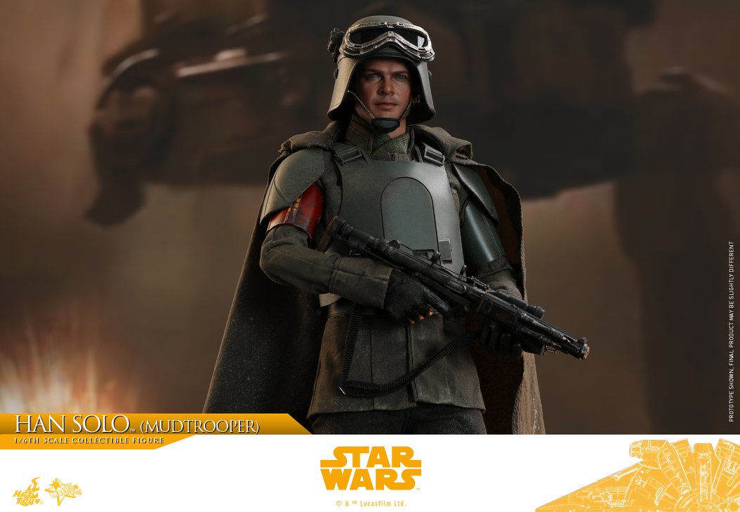 Hot Toys MMS493 SOLO: A STAR WARS STORY - HAN SOLO (MUDTROOPER)