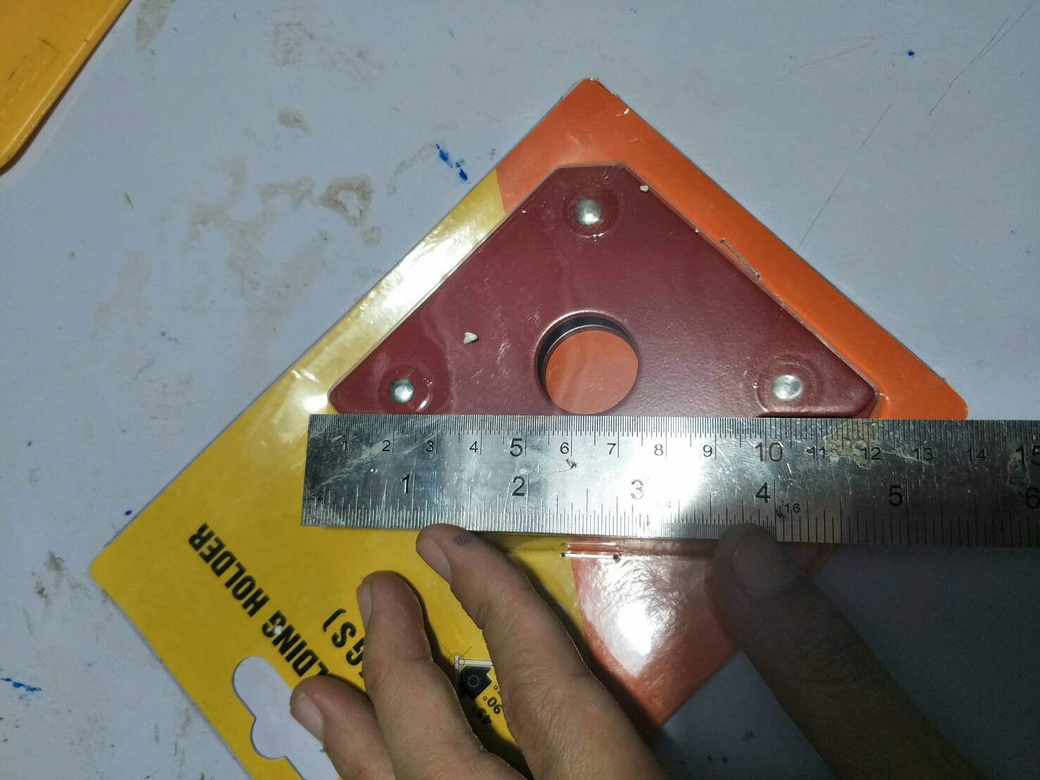 MD02 แม่เหล็กจับงานเชื่อม ขนาด 120*83*15 mm