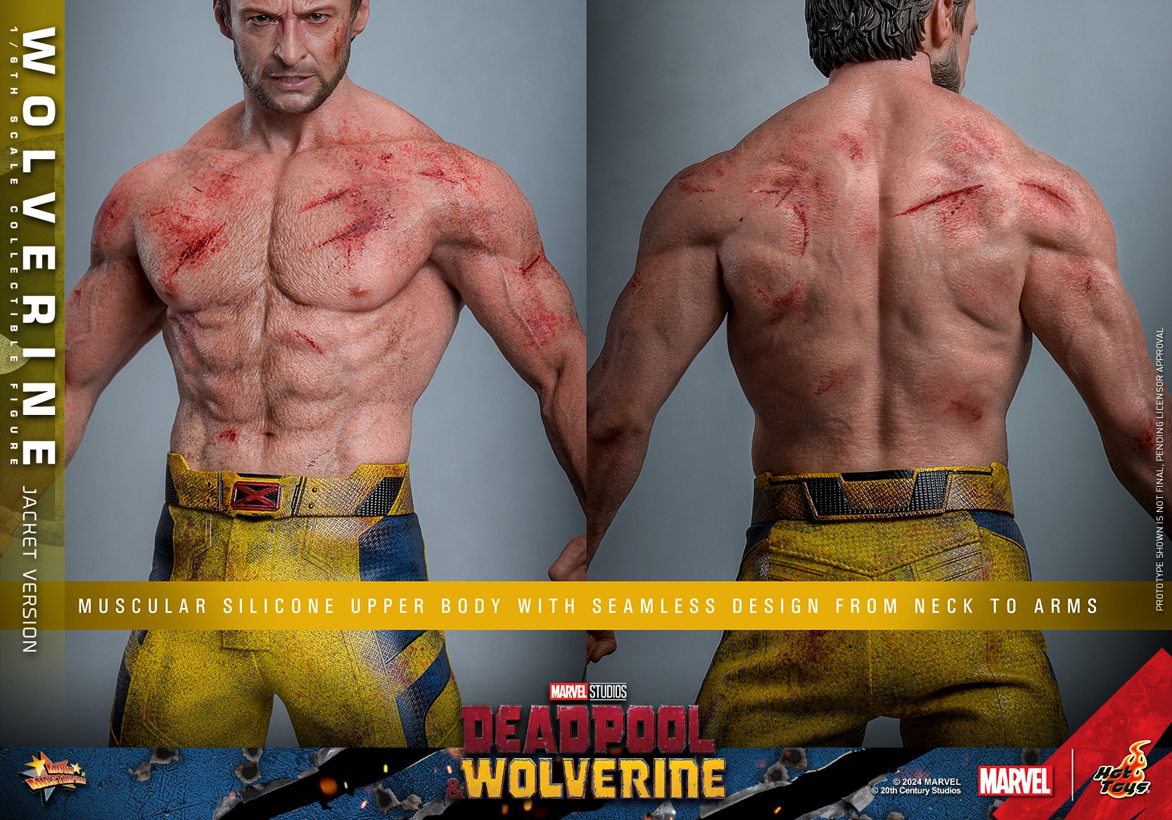 Hot Toys MMS756 Deadpool & Wolverine - Wolverine (Jacket Version)