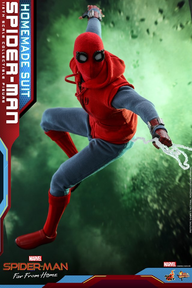 Hot Toys MMS552 Spider-Man: Far From Home - Spider-Man (Homemade Suit Version)