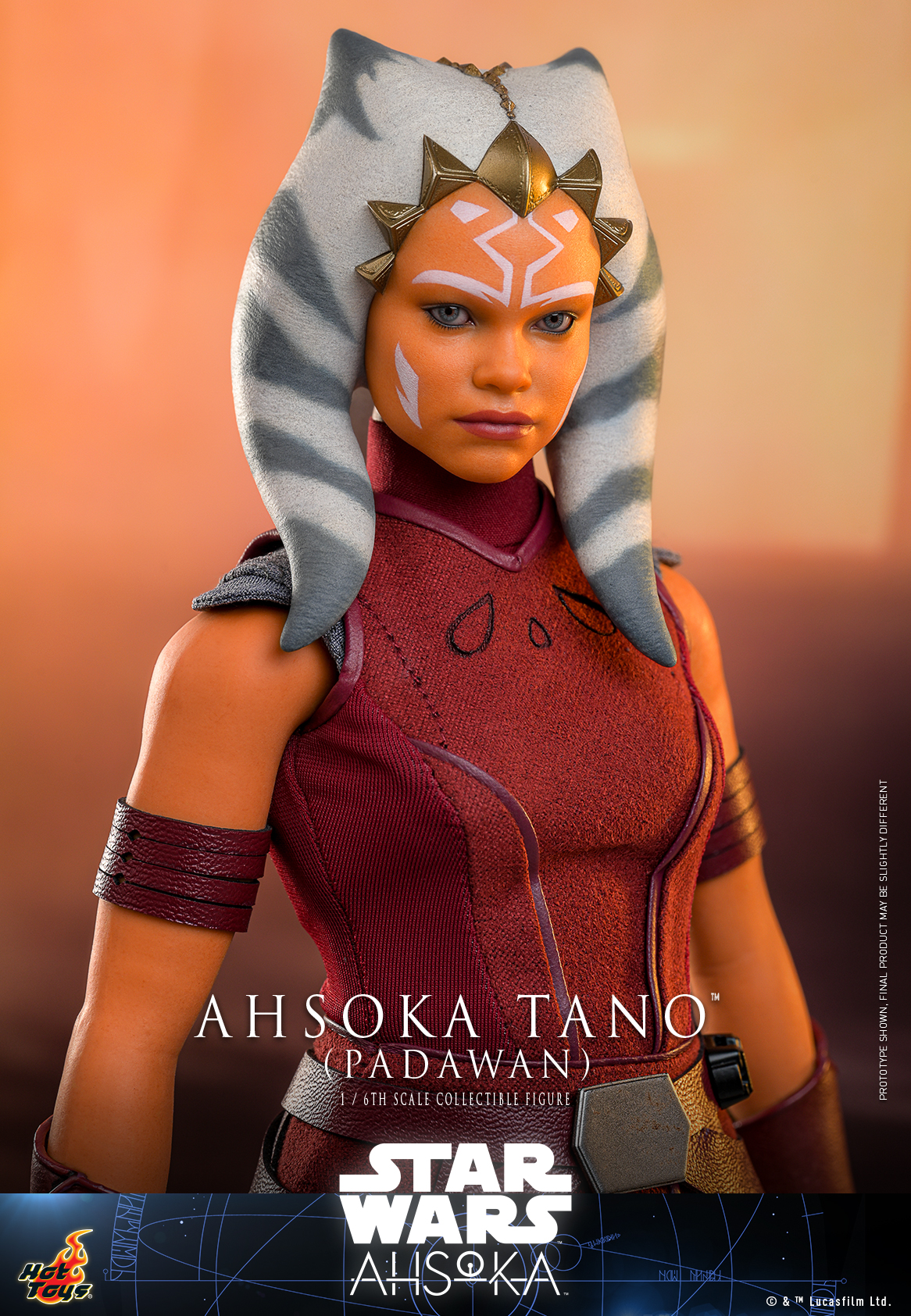 Hot Toys TMS123 1/6 Star Wars: Ahsoka™ - Ahsoka Tano™ (Padawan)