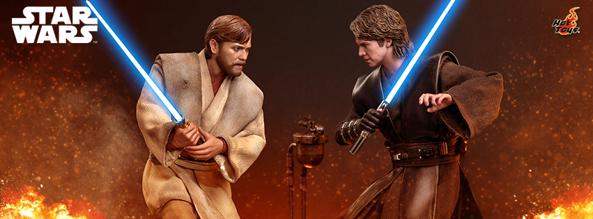 Hot Toys MMS843 Star Wars: Revenge of the Sith - Obi-Wan Kenobi (Mustafar)