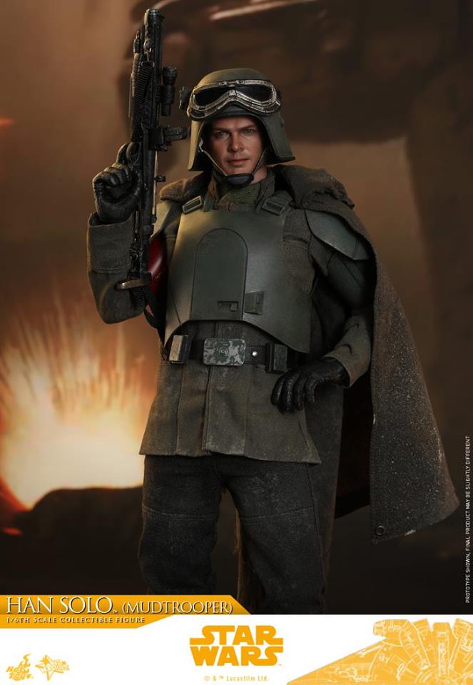 Hot Toys MMS493 SOLO: A STAR WARS STORY - HAN SOLO (MUDTROOPER)