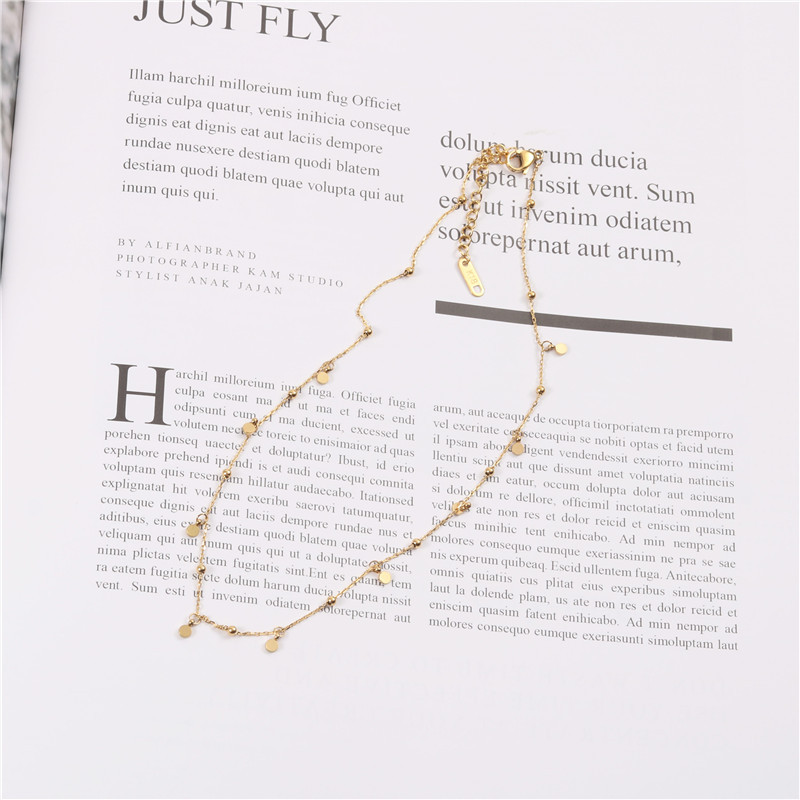 “เช็คสินค้าทัก line ก่อนโอนนะคะ”สร้อยคอสำหรับผิวแพ้ง่าย Dripy_NT326C