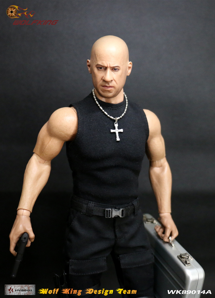 WOLFKING WK89014B Headsculpt clothing set (Green jacket)