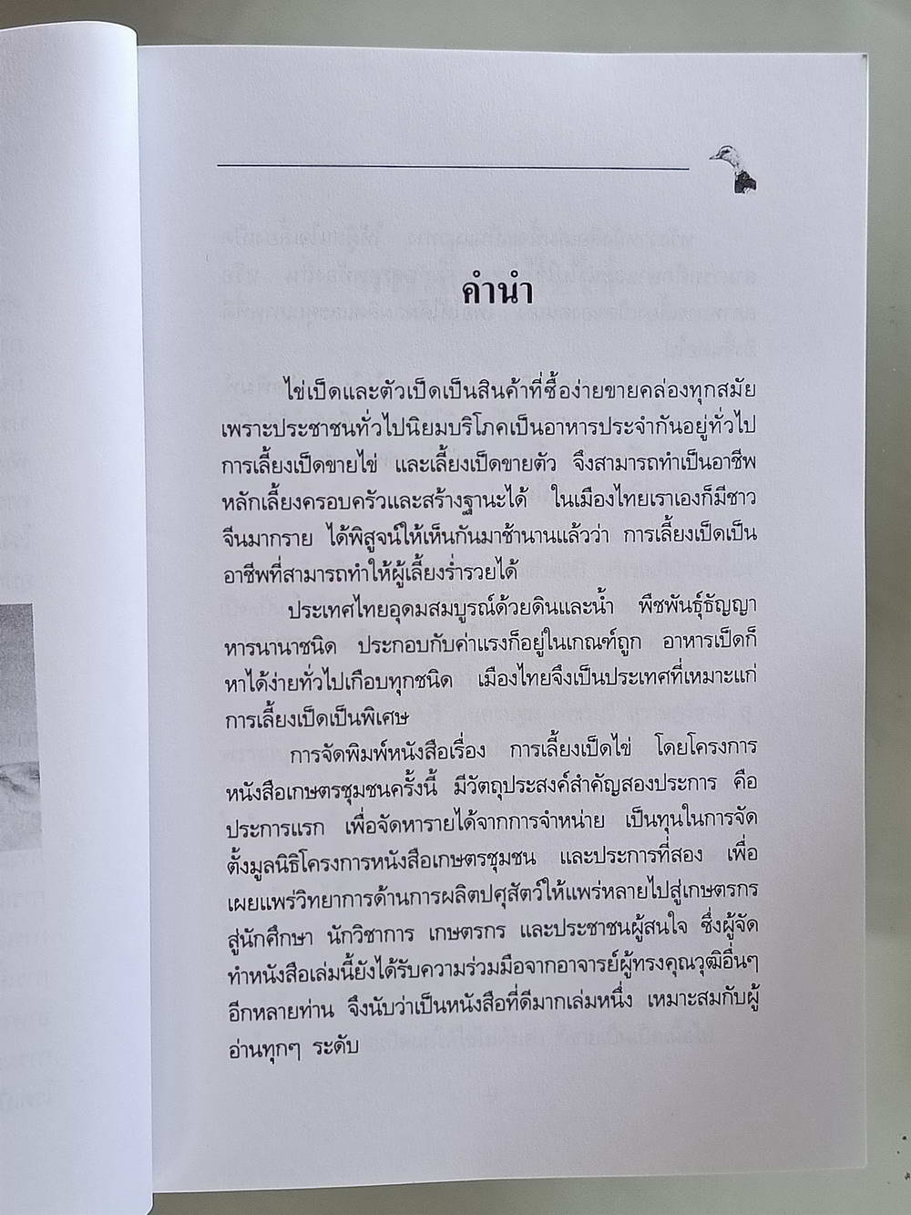 หนังสือมือสอง 169 "ความรู้เกี่ยวกับการเลี้ยงเป็ดไข่" โครงการหนังสือเกษตรชุมชนความหนา 192 หน้า