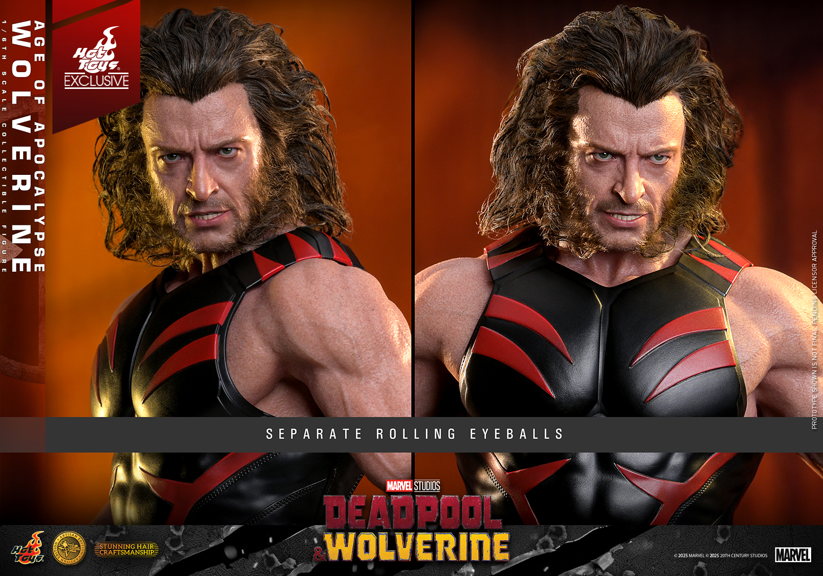 Hot Toys MMS819AE Deadpool & Wolverine - Age of Apocalypse Wolverine (Artisan Edition) [Hot Toys Exclusive]