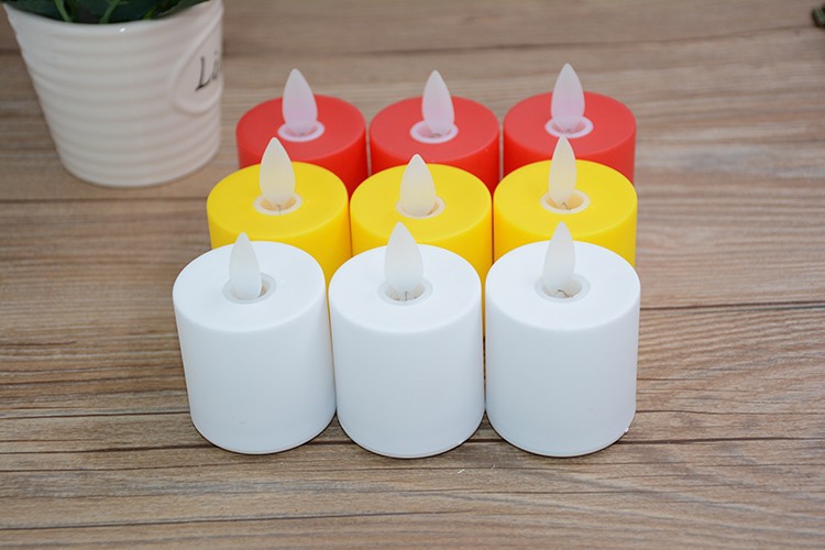 เทียน LED ไฟสะบัดขนาดเล็ก ขนาด 4.7x7.5 เซนติเมตร