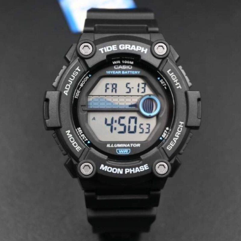 นาฬิกาข้อมือ นาฬิกาผู้ชาย Casio 10 YEAR BATTERY WS-1300H series รุ่น WS-1300H-1A WS-1300H-2A WS-1300H-8A